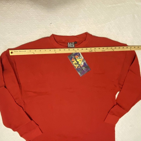 Thermal Waffle Knit Shirt Men’s Size XL B.A.T. Wear Long Sleeve - Picture 4 of 13